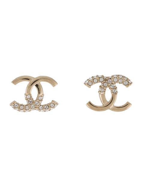 cc earrings chanel|chanel cc earrings for women.